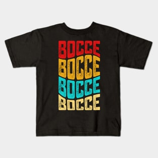 Vintage Bocce Kids T-Shirt